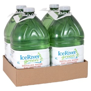 Ice River Green Distilled Water